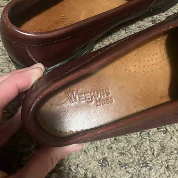 Bass weejuns loafer brown leather Katherine 8 - Picture 6 of 8